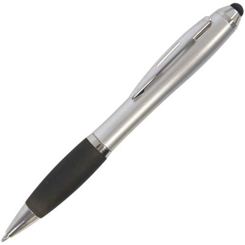 Shanghai Soft Stylus Ball Pen (silver barrel)